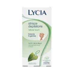 Sodalco Lycia Natural Touch Strisce Depilatorie Braccia E Gambe 20 Pezzi