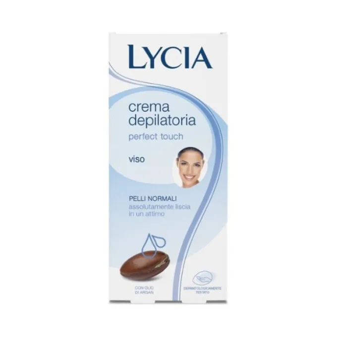 Sodalco Lycia Perfect Touch Crema Depilatoria Viso Pelle Normale 50 Ml