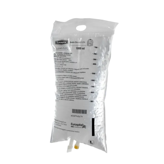 Sodio Cloruro (Eurospital) Soluz Infus 1 Sacca 1.000 Ml 0,9%