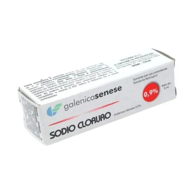 Sodio Cloruro (Galenica Senese) 1 Fiala 5 Ml 0,9%