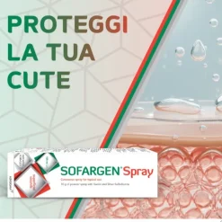 Sofargen Spray Cutaneo Per Ferite Ed Escoriazioni 10G Cicatrizzanti