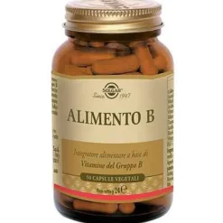 Solgar Alimento B Integratore Di Vitamina B 50 Capsule Energia E Ricarica