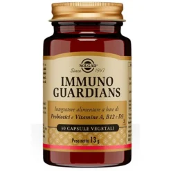 Solgar Immuno Guardians Integratore Di Probiotici E Vitamine 30 Capsule Immunostimolanti