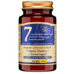 Solgar 7 Integratore Benessere Articolazioni 30 Capsule Vegetali Salute Delle Articolazioni