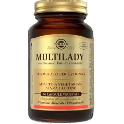 Solgar Multilady 60 Capsule Energia E Ricarica