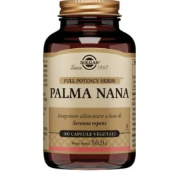 Solgar Palma Nana Integratore Funzionalità Prostatica E Vie Urinarie 100 Capsule