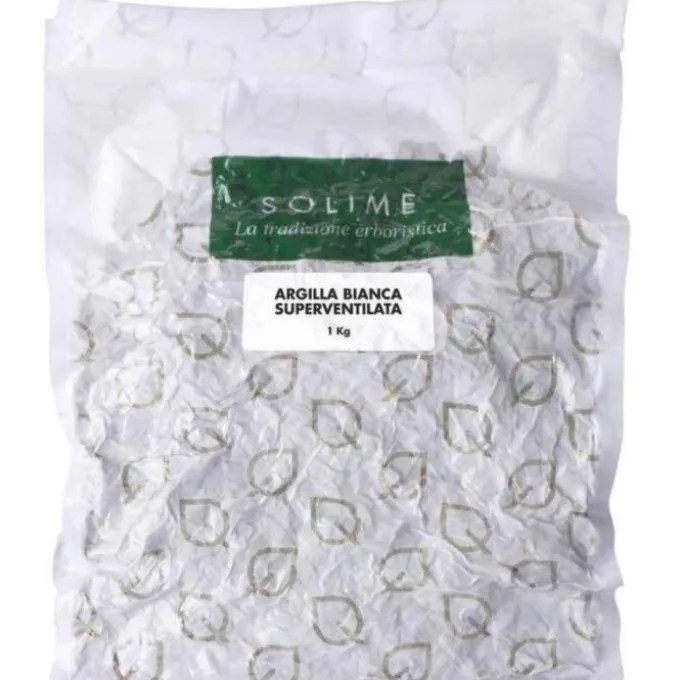 Solime'' Argilla Bianca Superventilata 1 Kg Materie Prime E Galenica