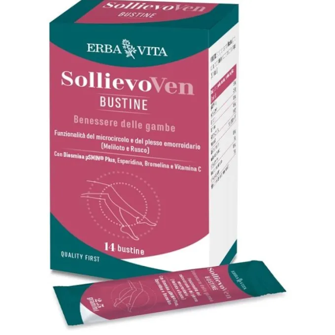 Sollievo Ven 14 Bustine Integratori Venotonici