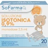 Soluzione Salina 0,9% 20 Flaconi 2,5 Ml Sofarmapiu' Fiale