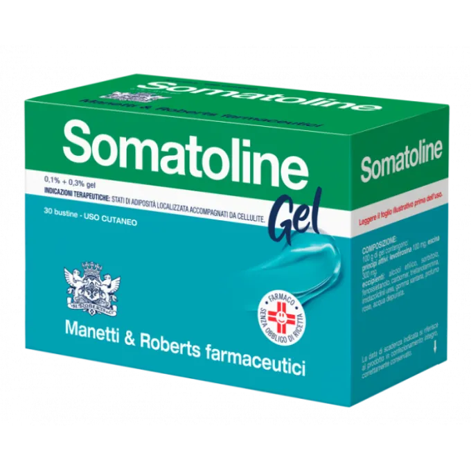 Somatoline Gel 30 Bust 10 G 0,1% + 0,3%