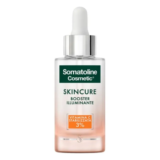Somatoline Skincure Booster Illuminante - Vitamina C 3% 30 Ml Trattamenti Anti Eta'
