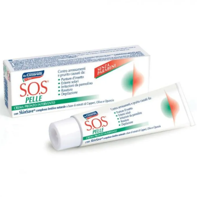 Sos Pelle Crema Contro Irritazioni E Prurito 25 Ml Punture Di Insetto