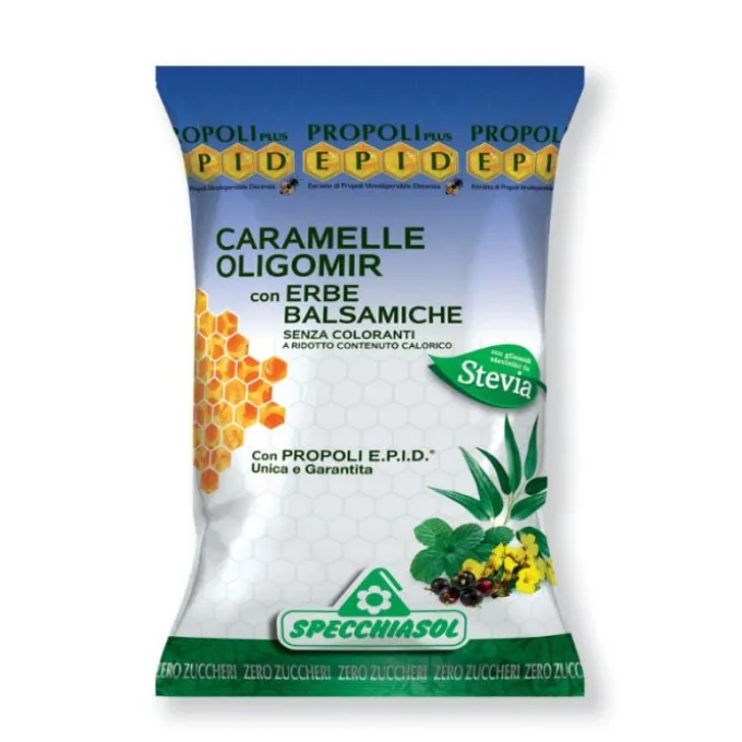 Specchiasol Epid Oligomir Con Erbe Balsamiche 24 Caramelle