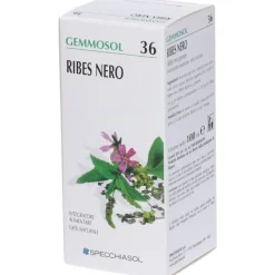 Specchiasol Gemmosol 36 Ribes Nero Integratore Vie Respiratorie 100 Ml