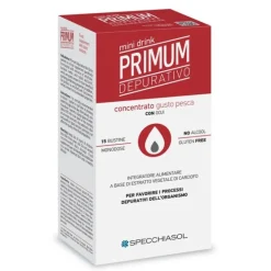 Specchiasol Primum Depurativo Minidrink 15 Bustine Pesca Bianca Depurativi E Disintossicanti