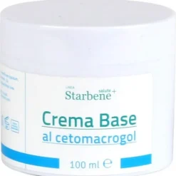 Starbene Crema Base Vaso 100 Ml Idratazione Pelle Normale