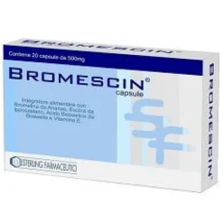 Sterling Bromescin Integratore Antinfiammatorio 20 Capsule Compresse E Buste