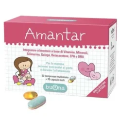 Steve Jones Amantar 20 Compresse+20 Capsule Gravidanza E Allattamento
