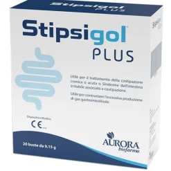 Stipsigol Plus 20 Bustine Lassativi Azione Delicata