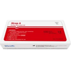 Strep A Antigen Home Test Determinazione Qualitativa Antigeni Streptococco A Da Tampone Faringeo 1 P