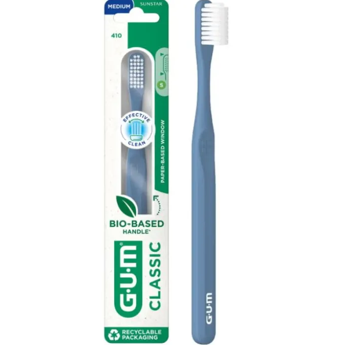 Sunstar Italiana Gum Classic 410 Spazzolino Denti Medio Regolare Normali