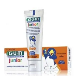 Sunstar Italiana Gum Junior 6+ Dentifricio Per Bambini Gusto Fragola 50 Ml