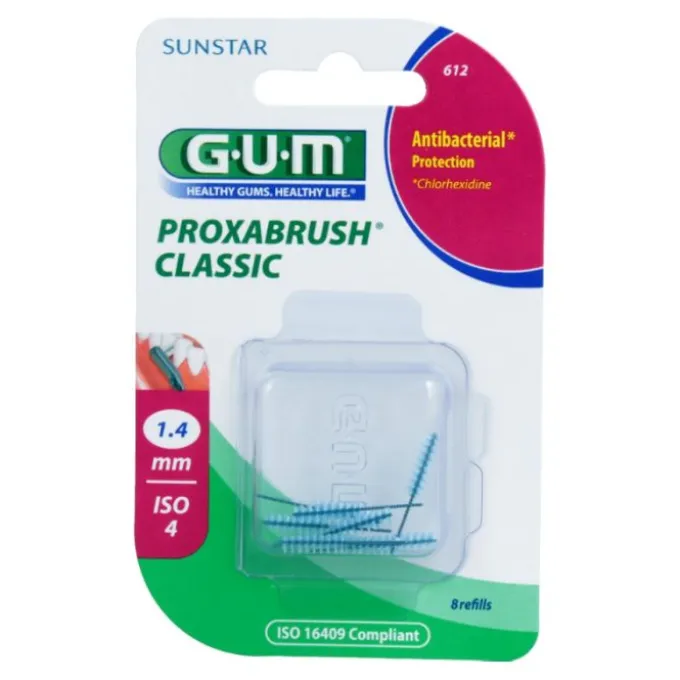 Sunstar Italiana Gum Proxabrush Classic 612 Scovolini 8 Pezzi
