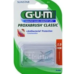 Sunstar Italiana Gum Proxabrush Classic 412 Scovolino Interdentale Ultrafine Cilindrico 8 Pezzi