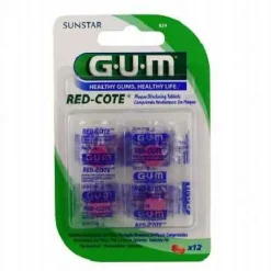 Sunstar Italiana Gum Red-Cote Rivelatore Placca 12 Pastiglie Altri Accessori