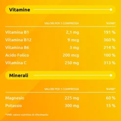 Supradyn Magnesio E Potassio, Integratore Sport Con Vitamine B, Vitamina C E Minerali 14 Bustine Effervescenti