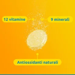 Supradyn Ricarica 50+ Integratore Di Vitamine C, D, Selenio E Coenzima Q10 Gusto Arancia 15 Compresse Effervescenti