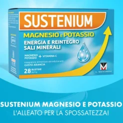 Sustenium Magnesio E Potassio 28 Bustine Spossatezza
