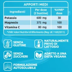 Sustenium Magnesio E Potassio 28 Bustine Spossatezza