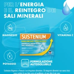 Sustenium Magnesio E Potassio 28 Bustine Spossatezza