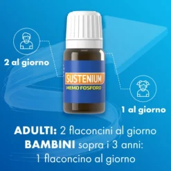 Sustenium Memo Fosforo 10 Flaconcini Memoria E Concentrazione