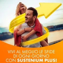 Sustenium Plus 22 Bustine Gusto Arancia Tonificanti