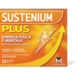 Sustenium Plus 22 Bustine Gusto Arancia Tonificanti