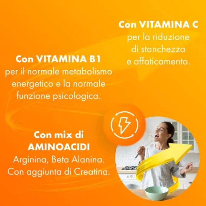 Sustenium Plus 22 Bustine Gusto Arancia Tonificanti