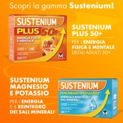 Sustenium Plus 22 Bustine Gusto Arancia Tonificanti