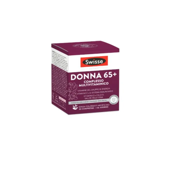 Swisse Multivitaminico Donna 65+ 30 Compresse Energia 50+