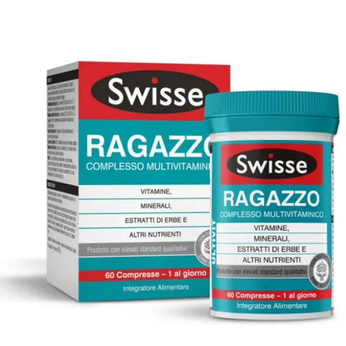 Swisse Multivitaminico Ragazzo 60 Compresse Energia Bimbi