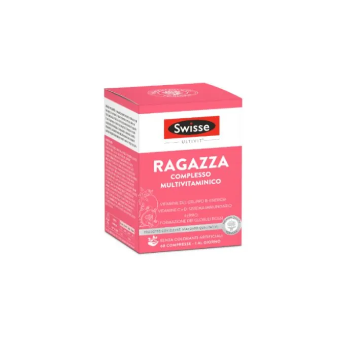 Swisse Multivitaminico Ragazza 60 Compresse Energia Bimbi