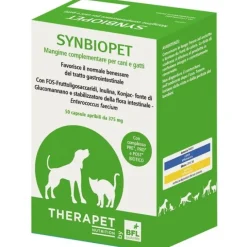 Synbiopet Therapet 50 Capsule - Integratore Alimentare Per Cani E Gatti Integratori Per Animali