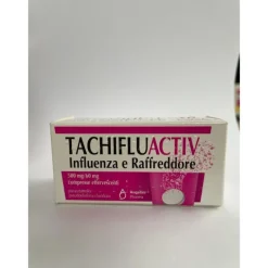 Tachifluactiv Influenza E Raffreddore 10 Cpr Eff 500 Mg + 60Mg
