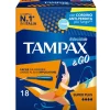 Tampax &Go Super Plus Tamponi Interni Con Applicatore In Plastica Per Flusso Molto Abbondante 18 Pez