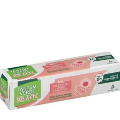 Tantum Verde Sos Afte Gel Contro Afte E Piccole Lesioni Della Bocca 8 Ml