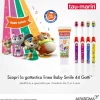 Tau-Marin Baby Smile Dentifricio Gel 2-6 Anni Edizione Limitata 44 Gatti 50 Ml