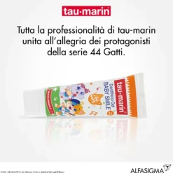 Tau-Marin Baby Smile Dentifricio Gel 2-6 Anni Edizione Limitata 44 Gatti 50 Ml