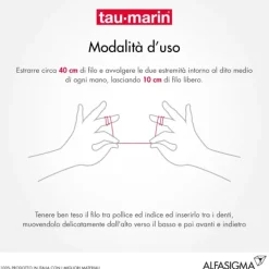 Tau-Marin Filo Interdentale Active Ad Espansione 25 M Fili Interdentali