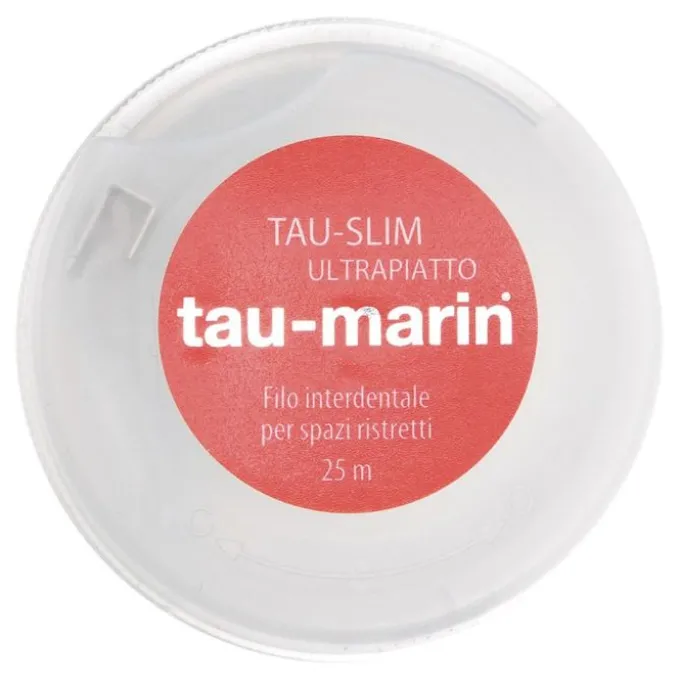 Tau-Marin Filo Interdentale Slim Ultrapiatto 25 M Fili Interdentali
